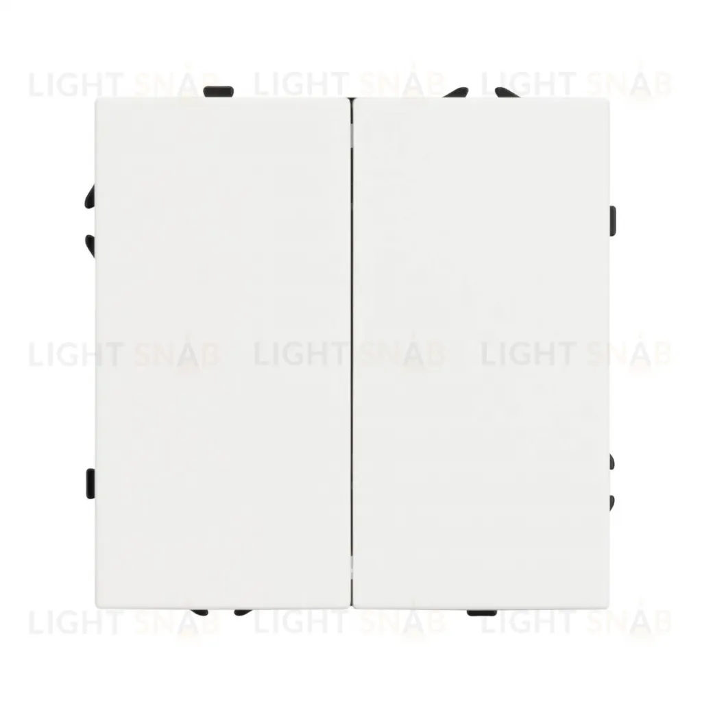 Выключатель проходной 2 кл софт-тач белый кварц Arlight SWT-MKP2-SFPL-WH (250V, 10A) 054242(1) 054242(1)