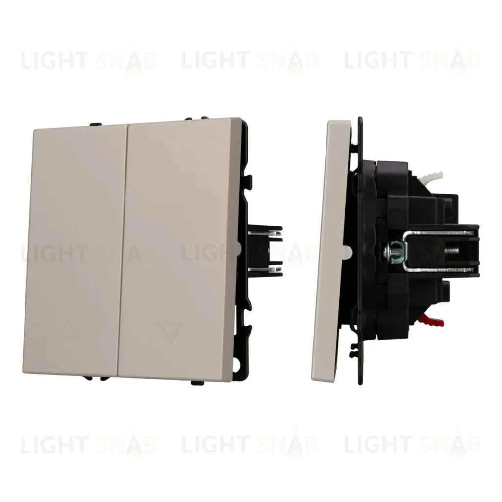 Механизм выключателя управления шторами Arlight SWT-NOBE-MKR2-SFPL-CA (230V, 10A) (Кашемир) 059434 059434