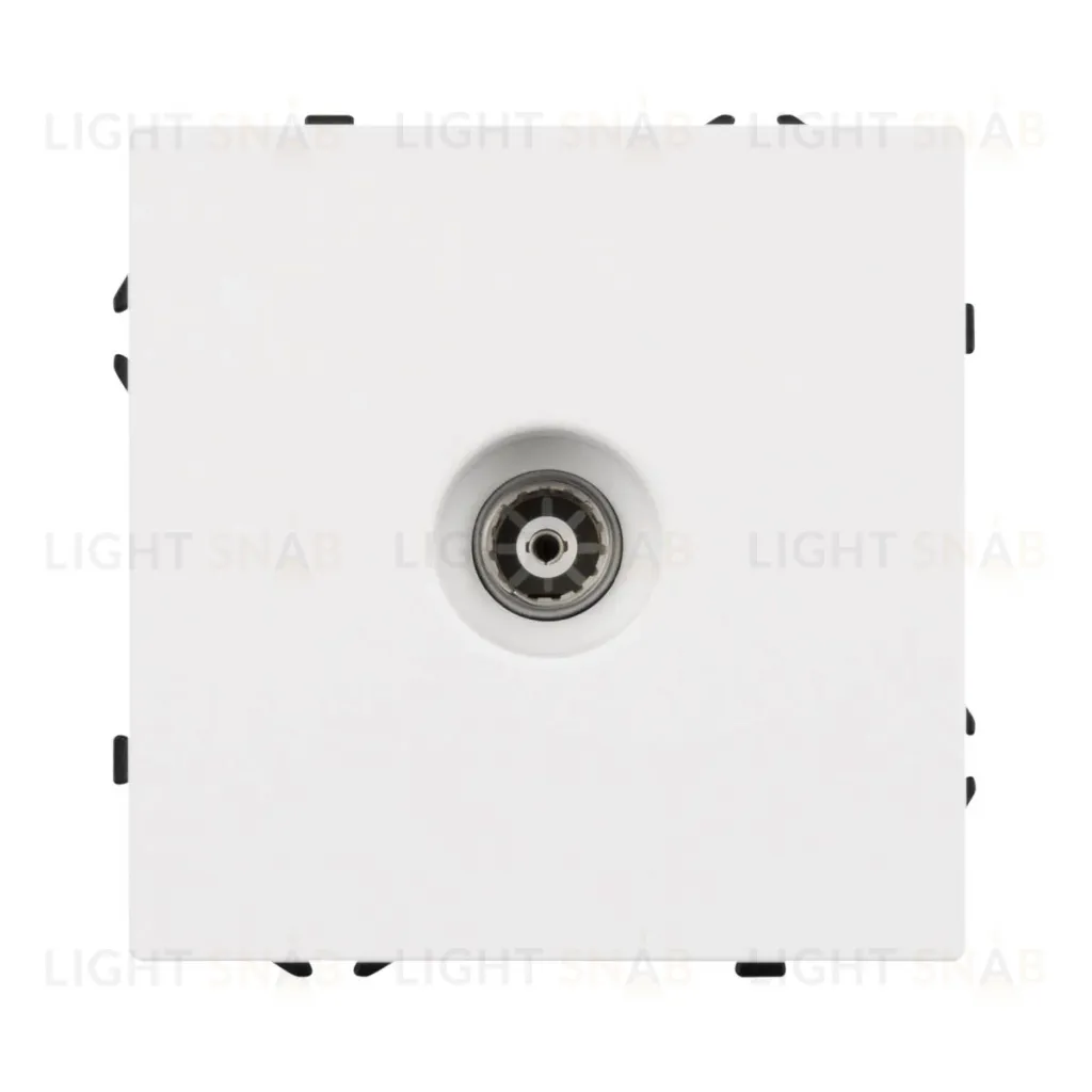 Розетка ТВ софт-тач белый кварц Arlight SCT-MTV1-SFPL-WH (TV) 054292(1) 054292(1)