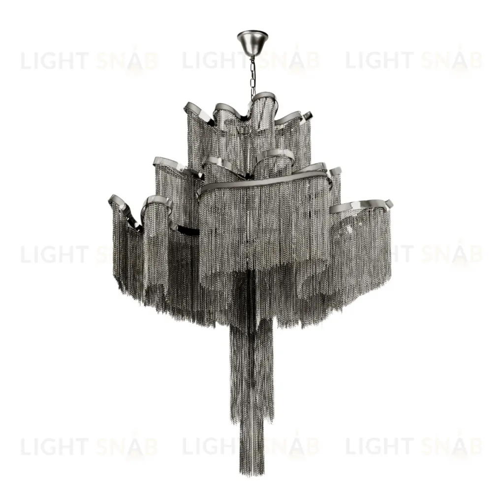 Подвесная люстра Loft IT Stream 10208/1000 Gunmetal 10208/1000 Gunmetal