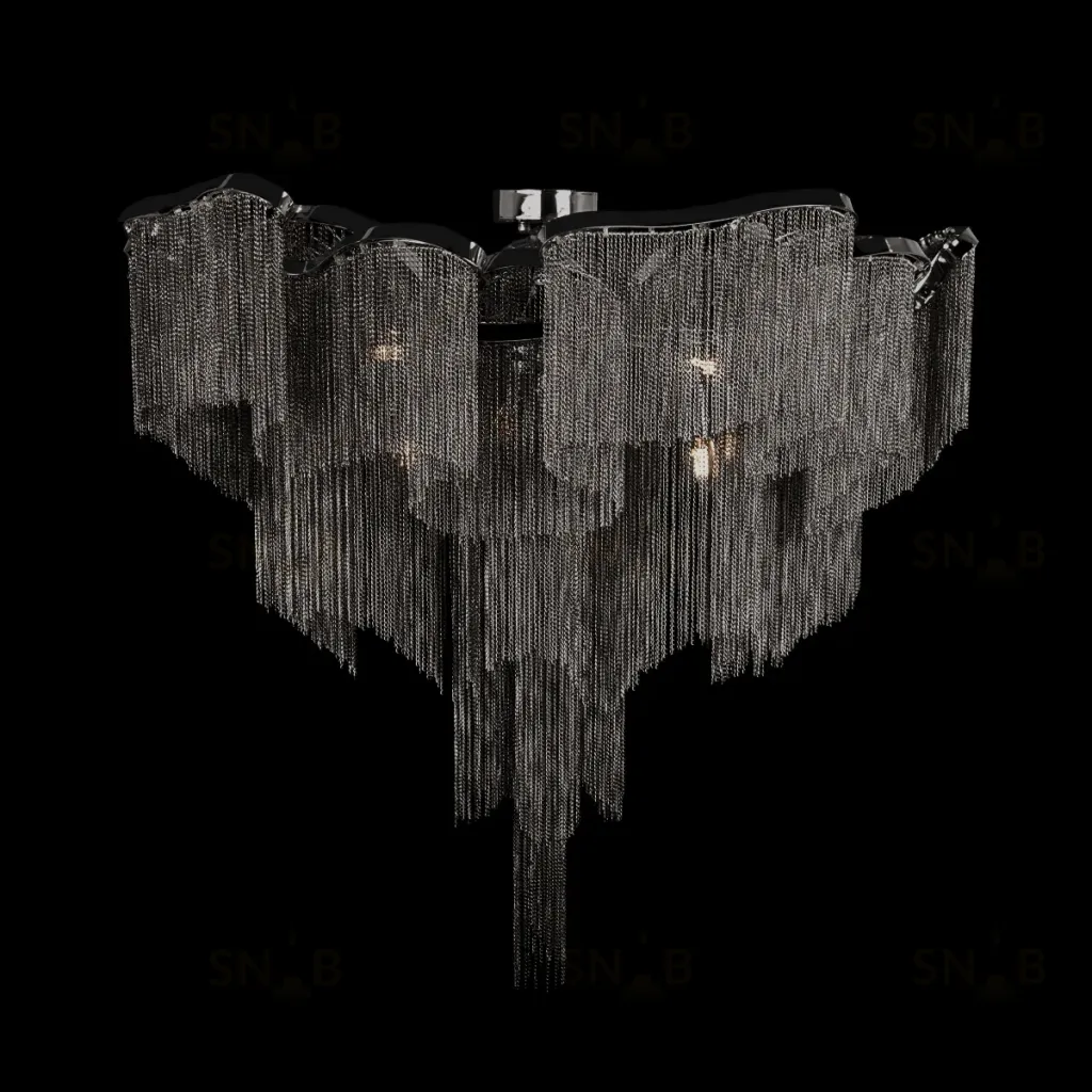 Потолочная люстра Loft IT Stream 10208/1000C Gunmetal 10208/1000C Gunmetal