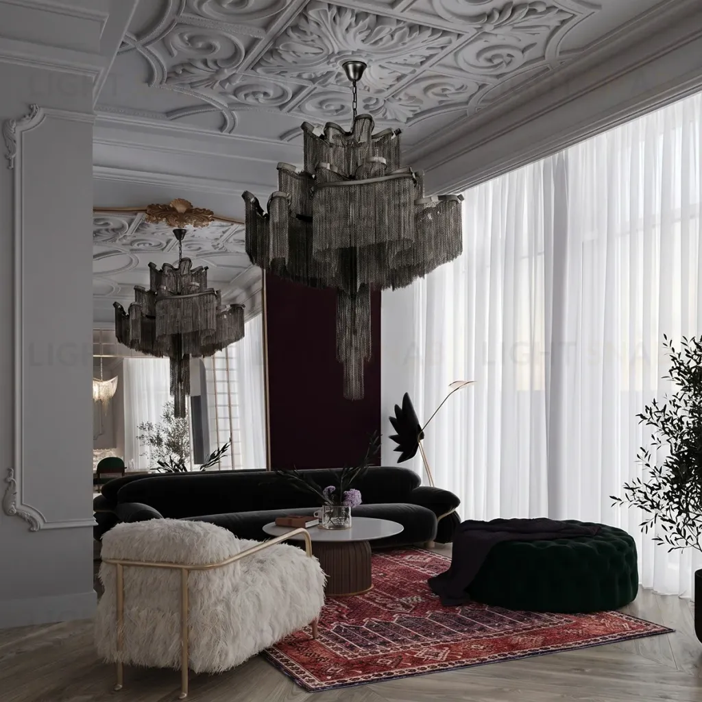 Подвесная люстра Loft IT Stream 10208/800 Gunmetal 10208/800 Gunmetal
