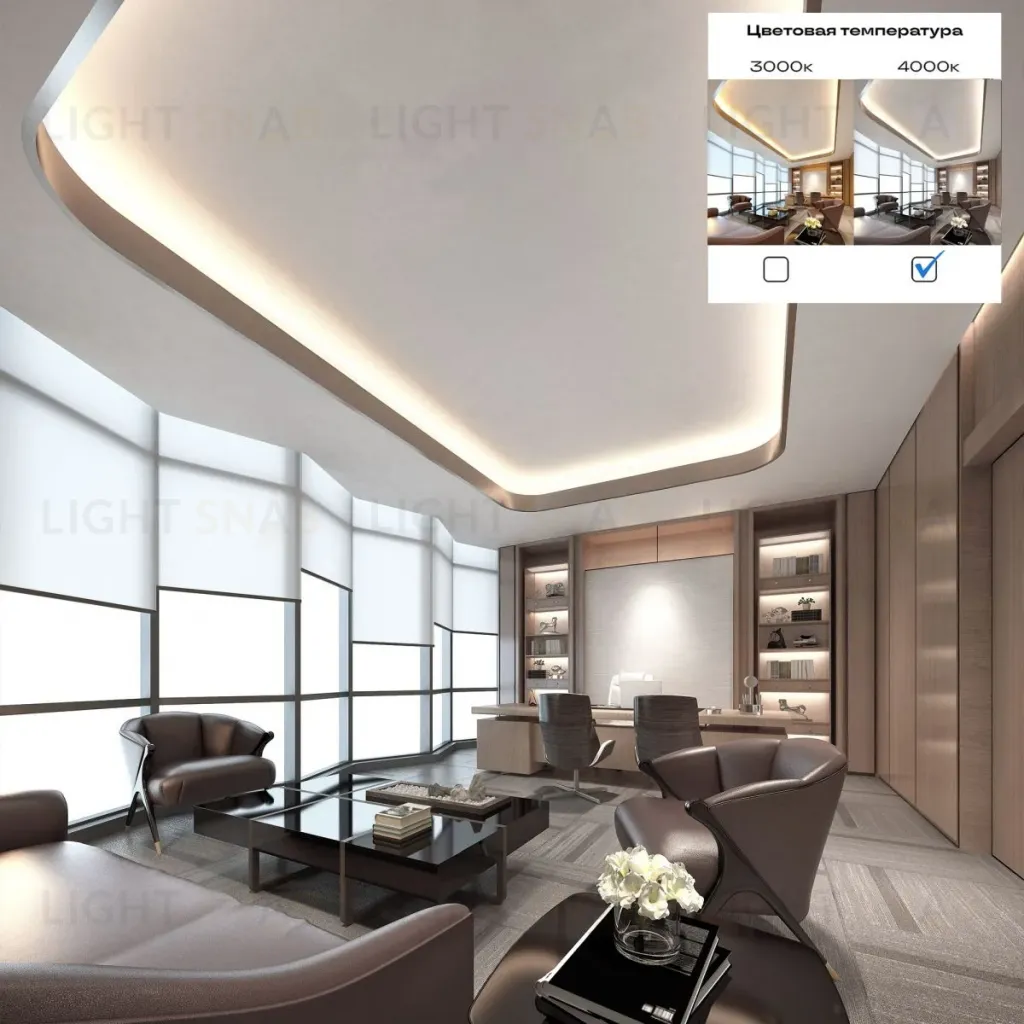 Светодиодная лента ST Luce 24В 14,4Вт/м 4000К В 5м IP20 ST5001.414.20 ST5001.414.20
