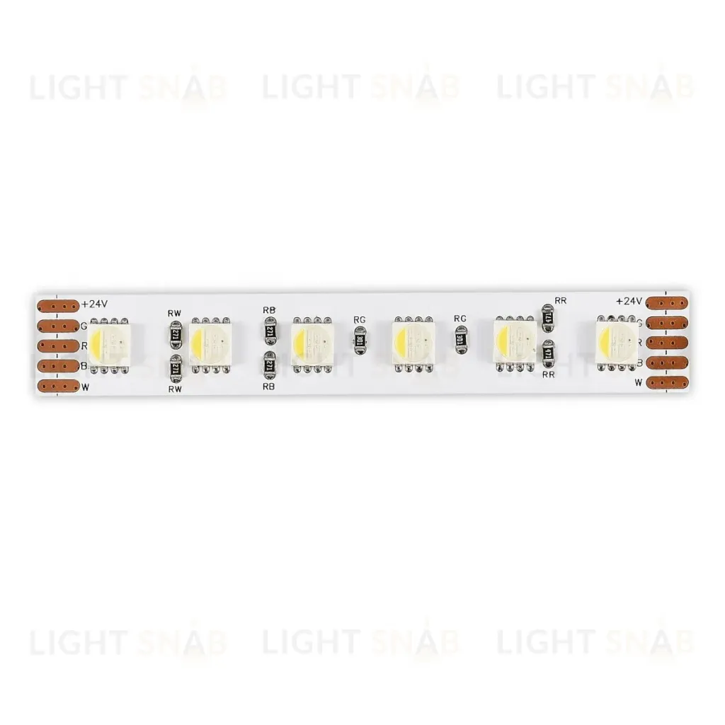 Светодиодная лента ST Luce 24В 18Вт/м 3000К 5м IP20 ST5005.318.20RGBW.1 ST5005.318.20RGBW.1