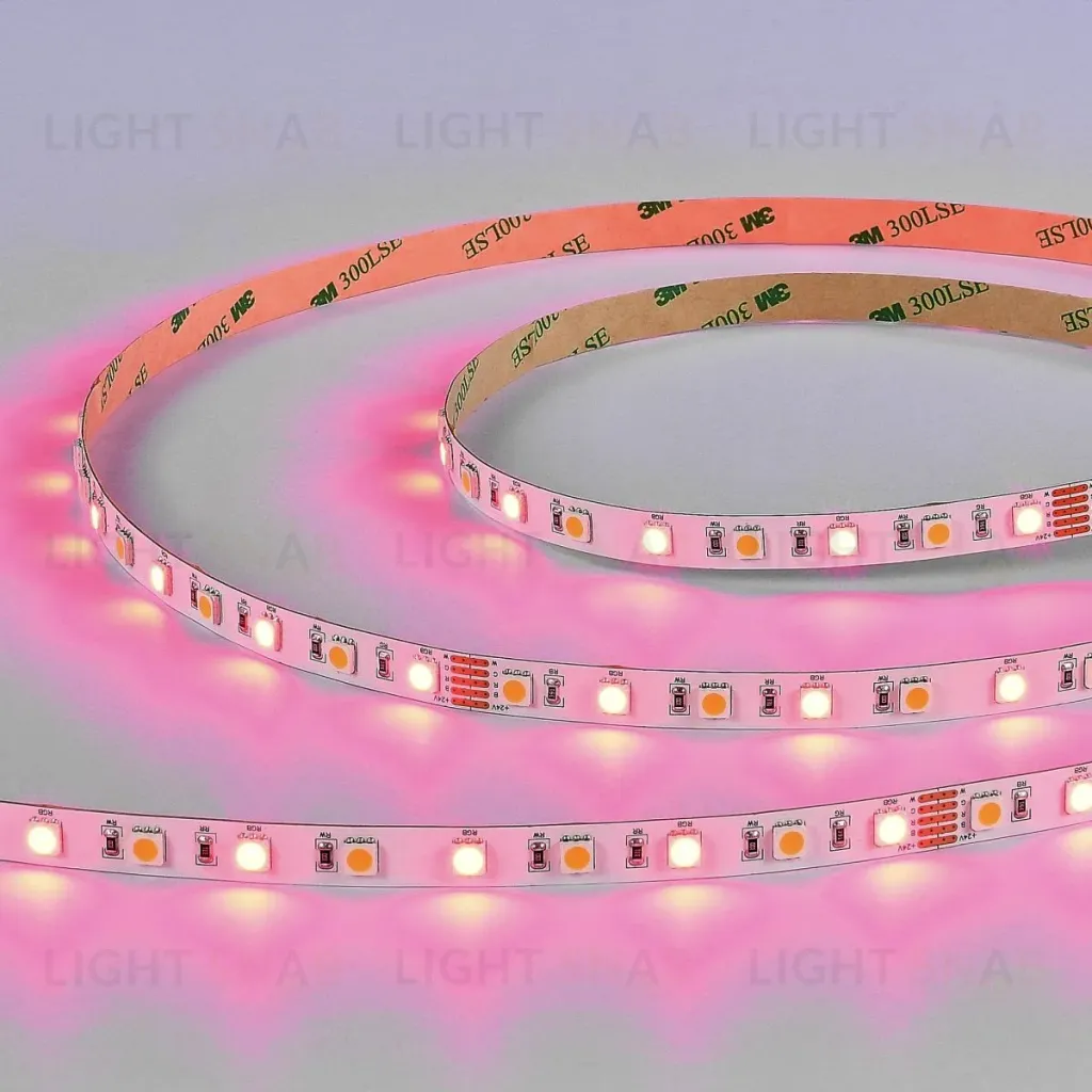 Светодиодная лента ST Luce 24В 17.28Вт/м RGB+4000K 5м IP20 ST5019.418.20RGBW ST5019.418.20RGBW