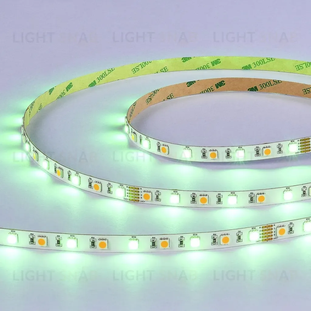 Светодиодная лента ST Luce 24В 17.28Вт/м RGB+4000K 5м IP20 ST5019.418.20RGBW ST5019.418.20RGBW