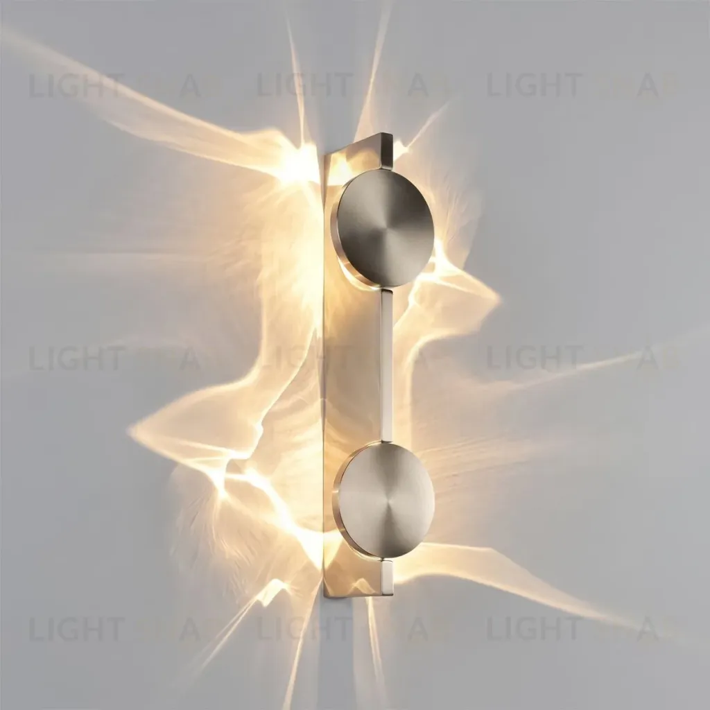Настенный светильник Loft IT Flame 10452/2W Nickel 10452/2W Nickel