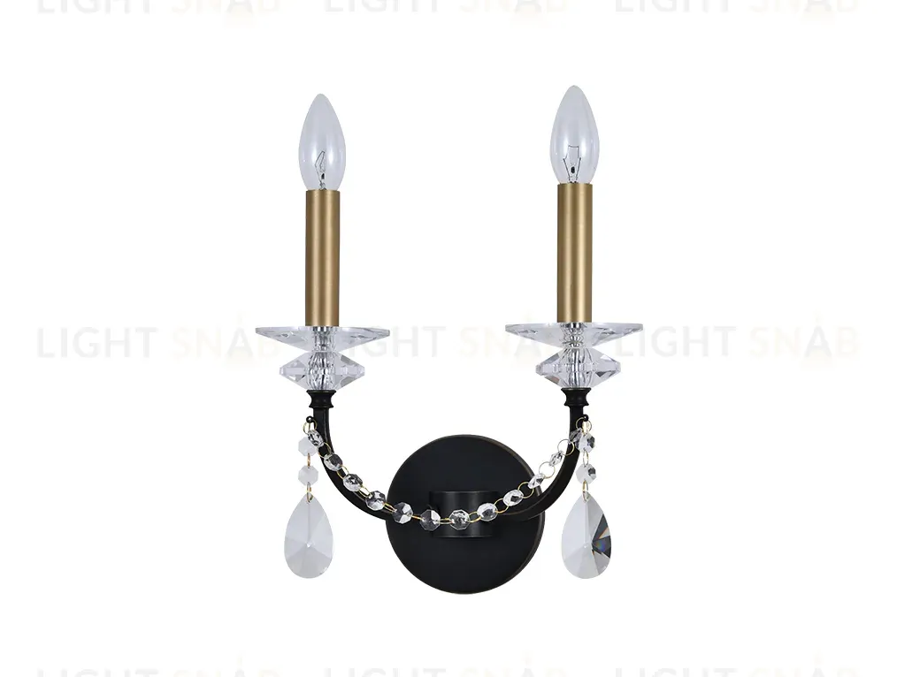 Бра Newport 3972/A black+brass М0071827 3972/A black+brass