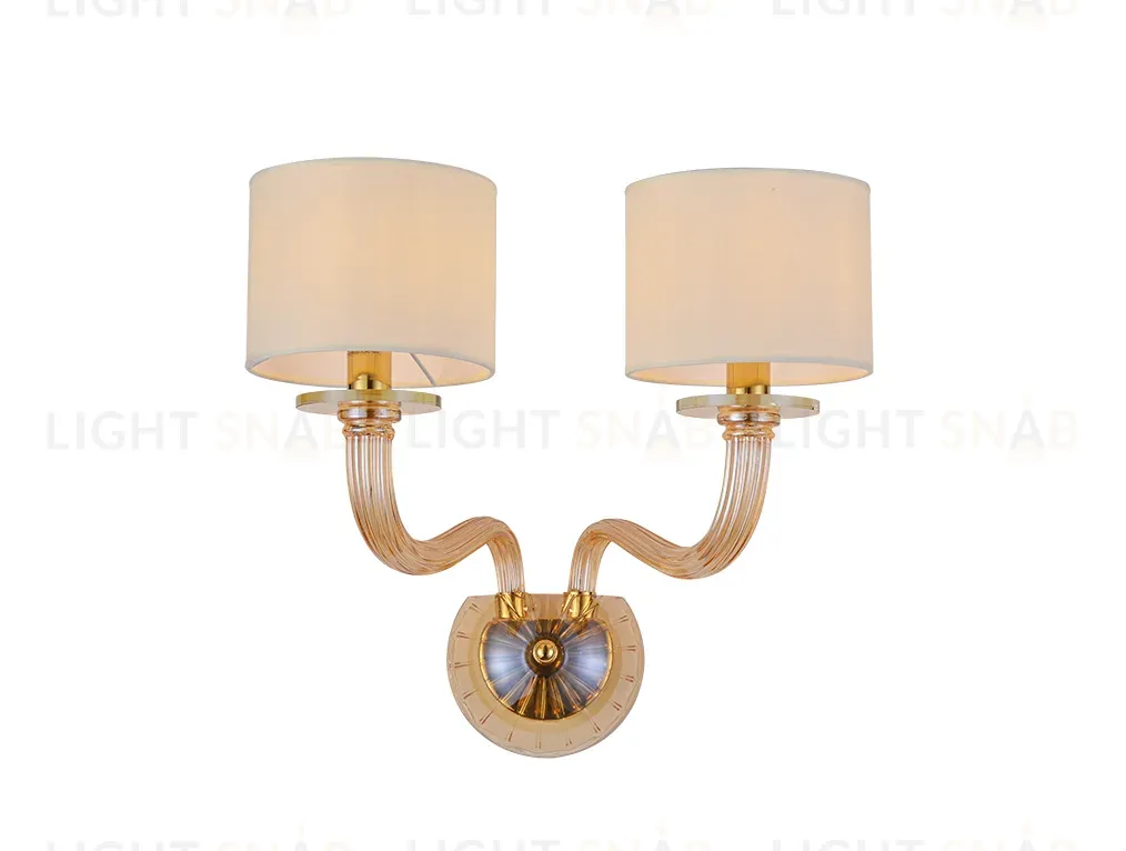 Бра Newport 8682/A gold polished amber М0071809 8682/A gold polished amber