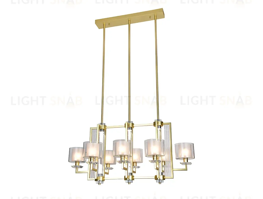 Подвесная люстра Newport 4408/S mat.gold М0071512 4408/S mat.gold