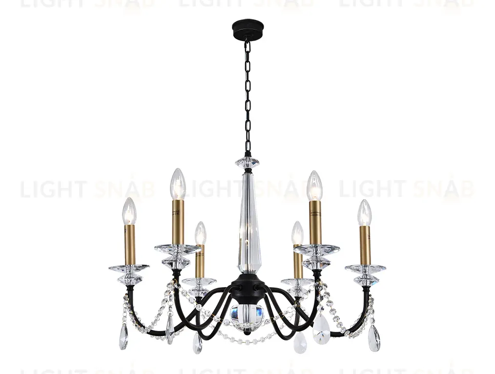 Подвесная люстра Newport 3976/C black+brass М0071828 3976/C black+brass