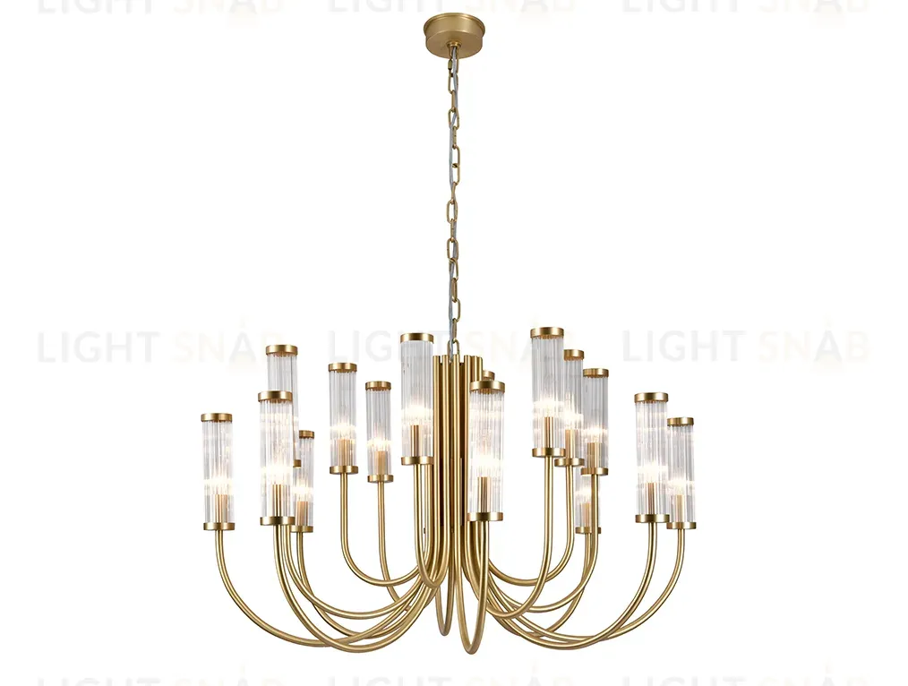 Подвесная люстра Newport 4558+4+4/C brass М0072096 4558+4+4/C brass