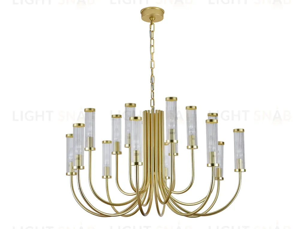 Подвесная люстра Newport 4558+4+4/C mat.gold М0071545 4558+4+4/C mat.gold