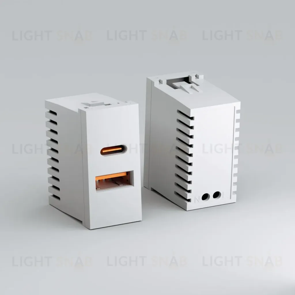 Модульная розетка USB тип A+C Werkel W1272701 4630644890062 a072528 4630644890062