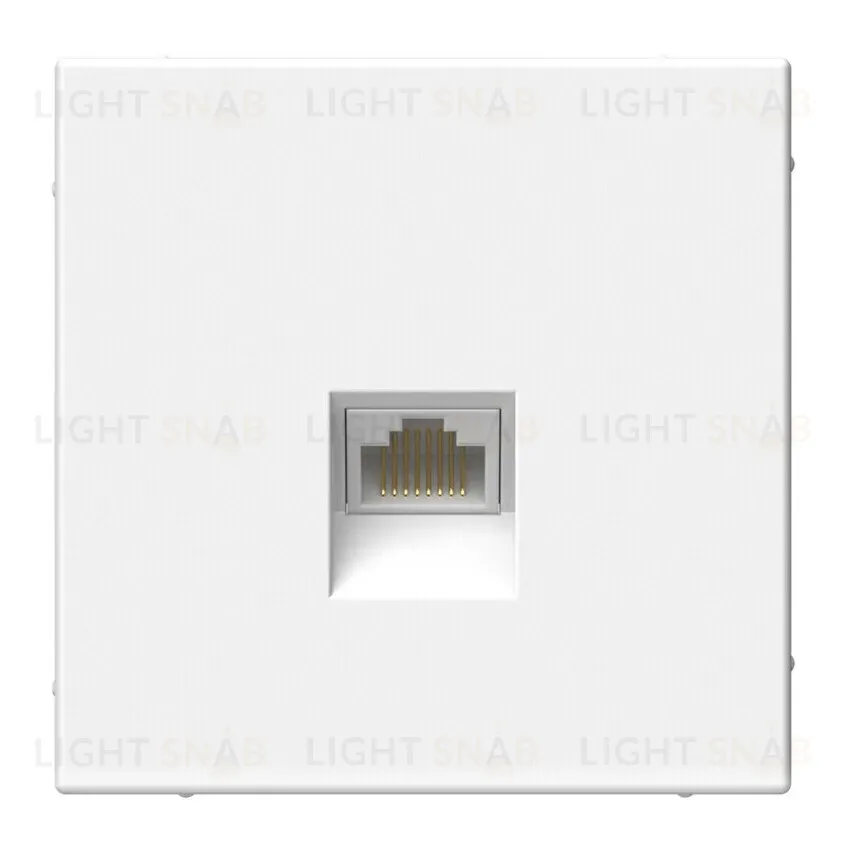 Розетка компьютерная RJ45, кат. 5е, механизм Systeme Electric ArtGallery Лотос GAL001383 GAL001383