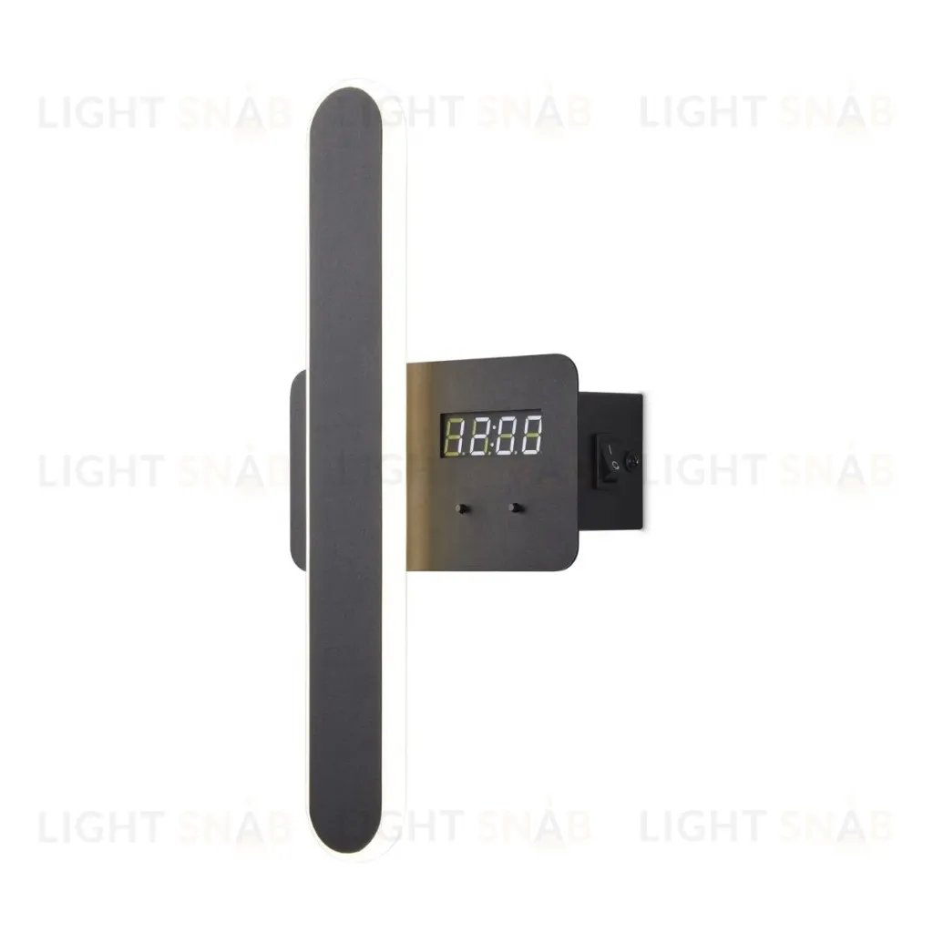 Настенный светильник с часами Freya Times FR6168WL-L11B FR6168WL-L11B