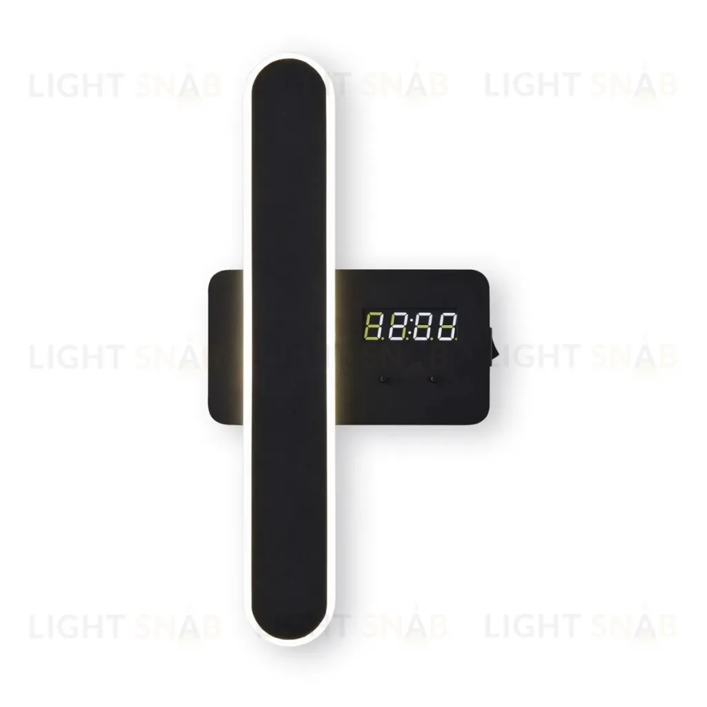 Настенный светильник с часами Freya Times FR6168WL-L11B FR6168WL-L11B