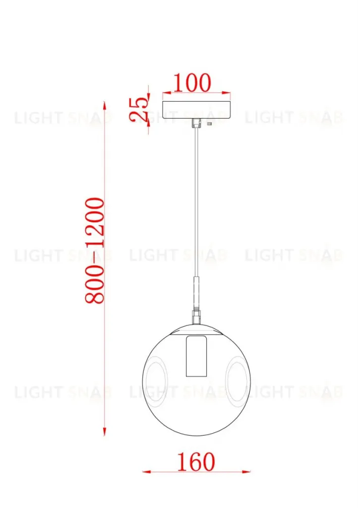 Подвесной светильник Freya Aveline FR5235PL-01BS FR5235PL-01BS