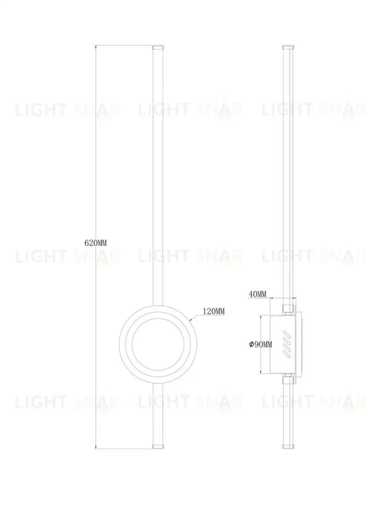 Настенный светильник Freya Candy FR6090WL-L18B FR6090WL-L18B