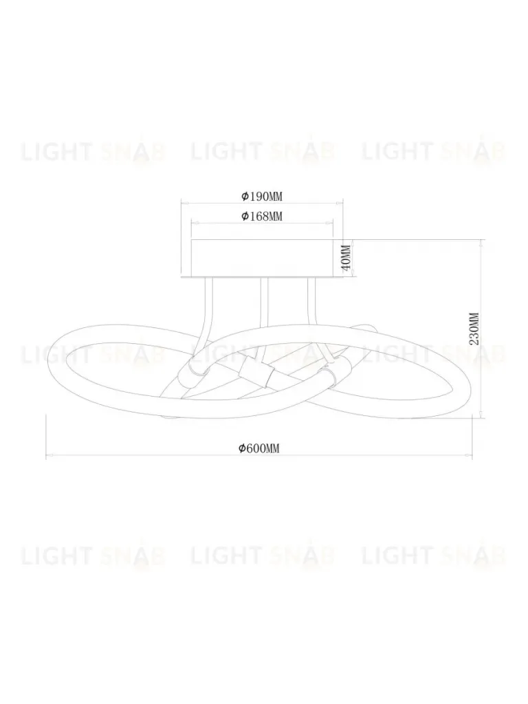 Потолочный светильник Freya Fancy FR6059CL-L35B FR6059CL-L35B