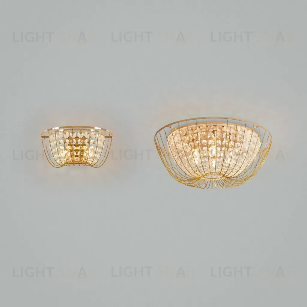 Настенный светильник Freya Pava FR1016WL-02G FR1016WL-02G