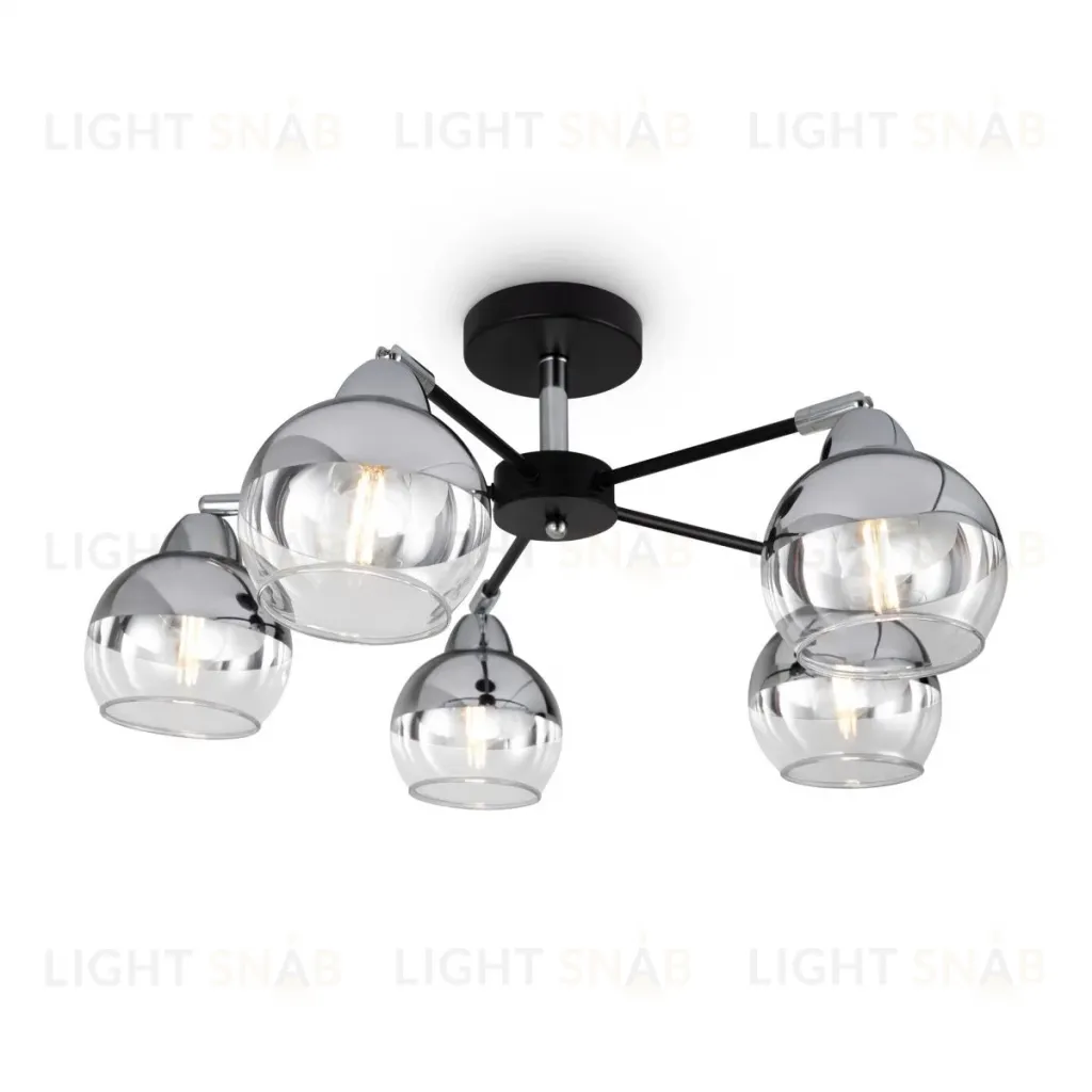 Люстра на штанге Freya Jasper FR5225PL-05B FR5225PL-05B