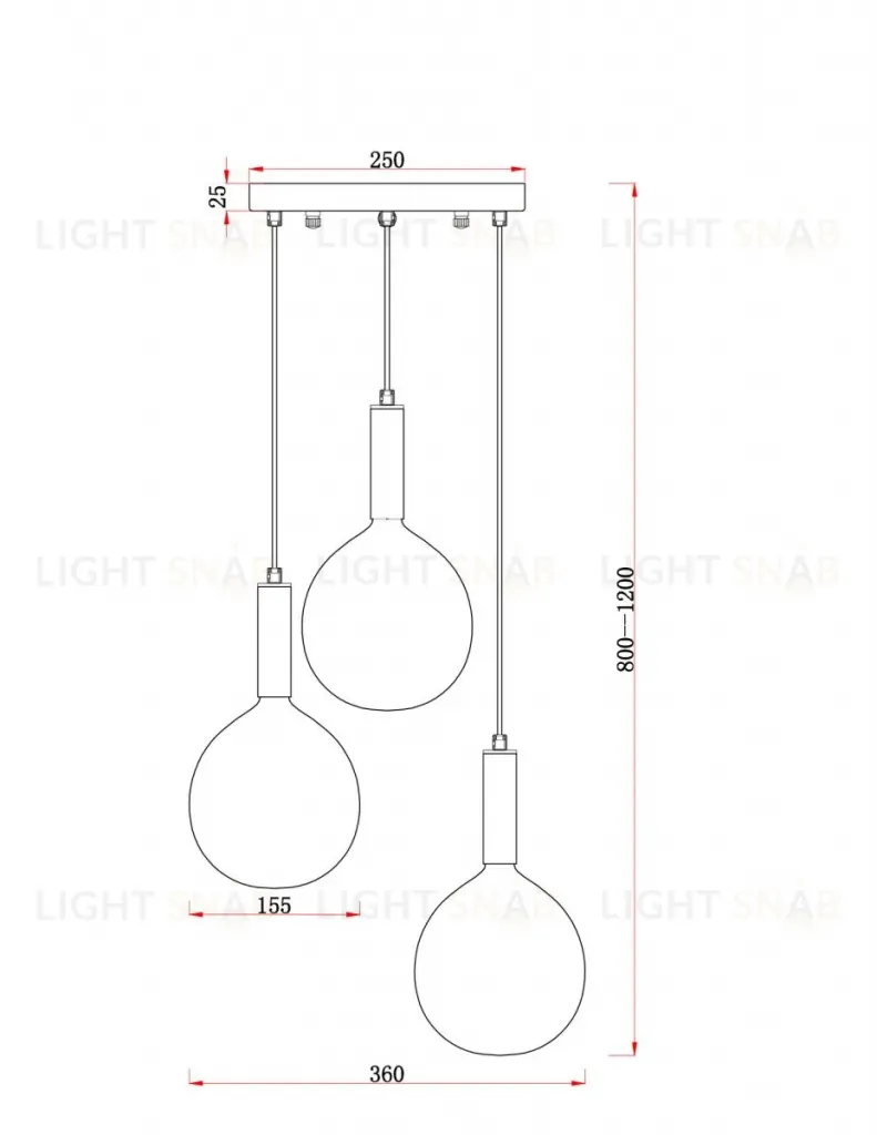Подвесной светильник Freya Sway FR5269PL-03CH FR5269PL-03CH