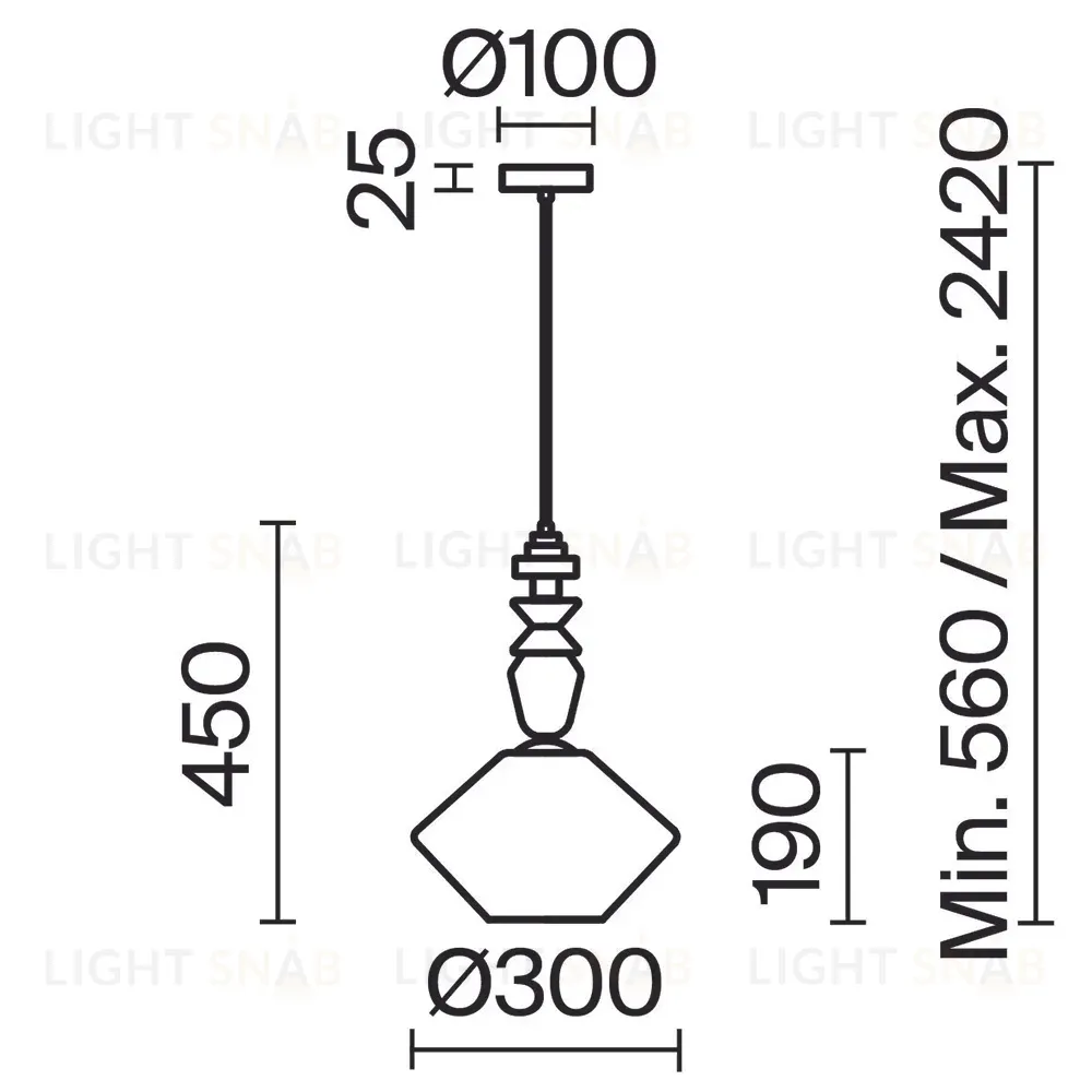 Подвесной светильник Freya Tela FR2061PL-01BS4 FR2061PL-01BS4