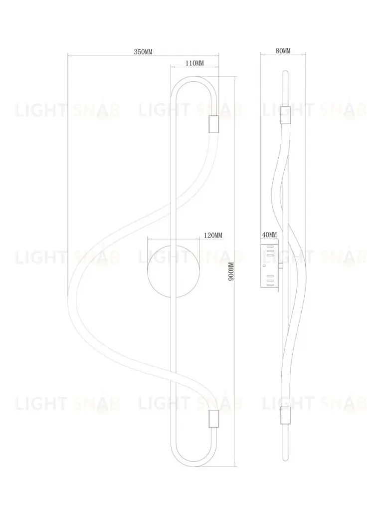 Настенный светильник Freya Fancy FR6059WL-L28BS FR6059WL-L28BS