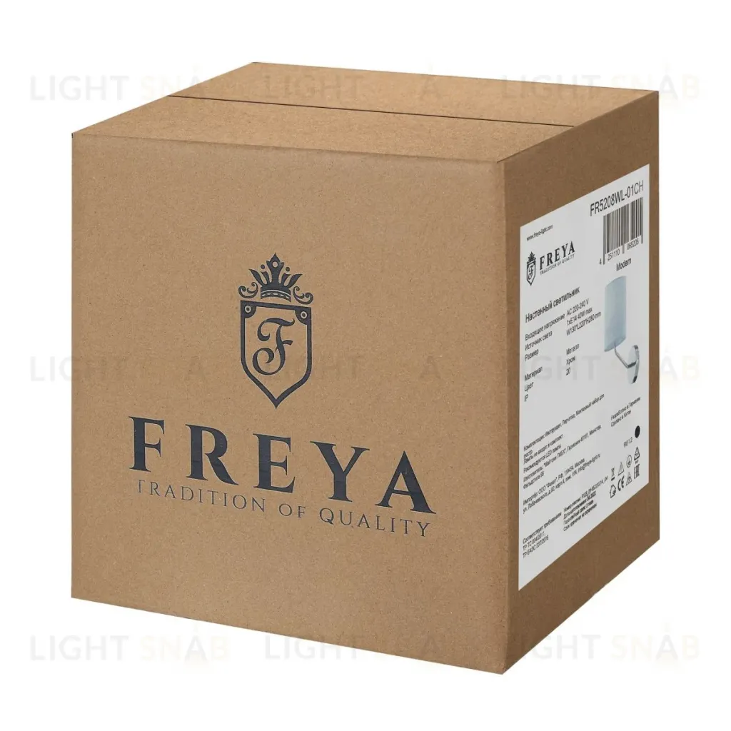 Бра Freya Yang FR5208WL-01CH FR5208WL-01CH