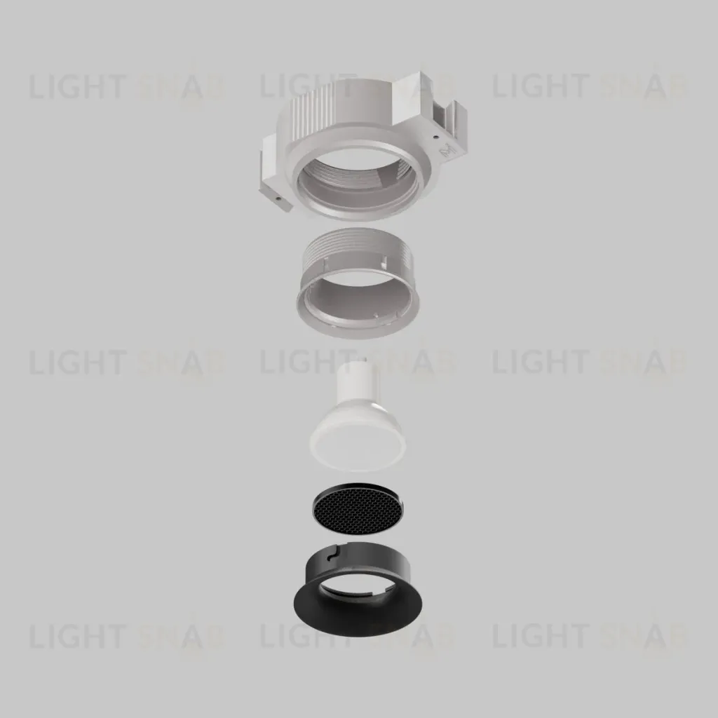 Встраиваемый светильник Maytoni Technical Neo DL139-GU10-B DL139-GU10-B