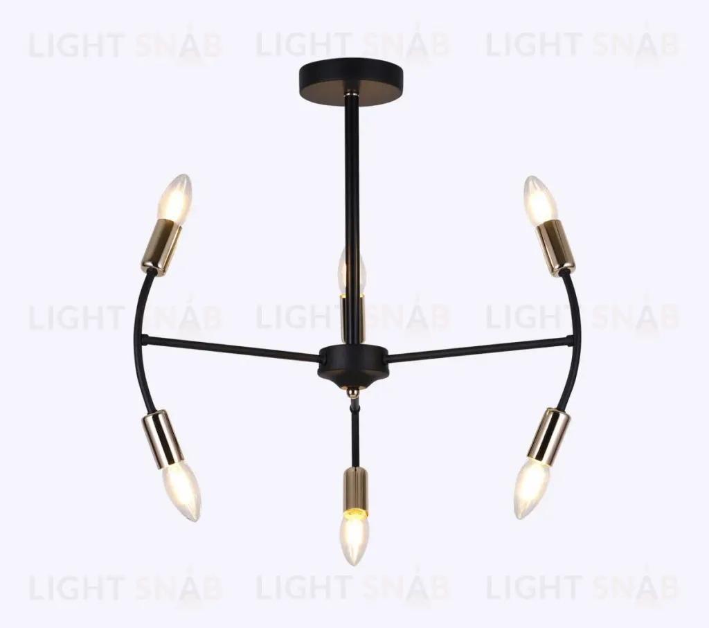 Люстра на штанге Freya Ingrid FR5087PL-06B FR5087PL-06B