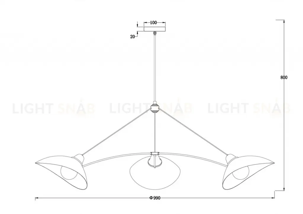 Подвесная люстра Freya Nexus FR5322CL-03B FR5322CL-03B