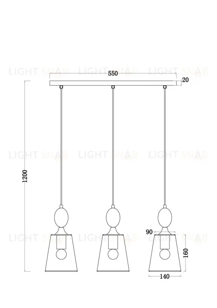 Подвесной светильник Freya Sofi FR2022PL-03CH FR2022PL-03CH