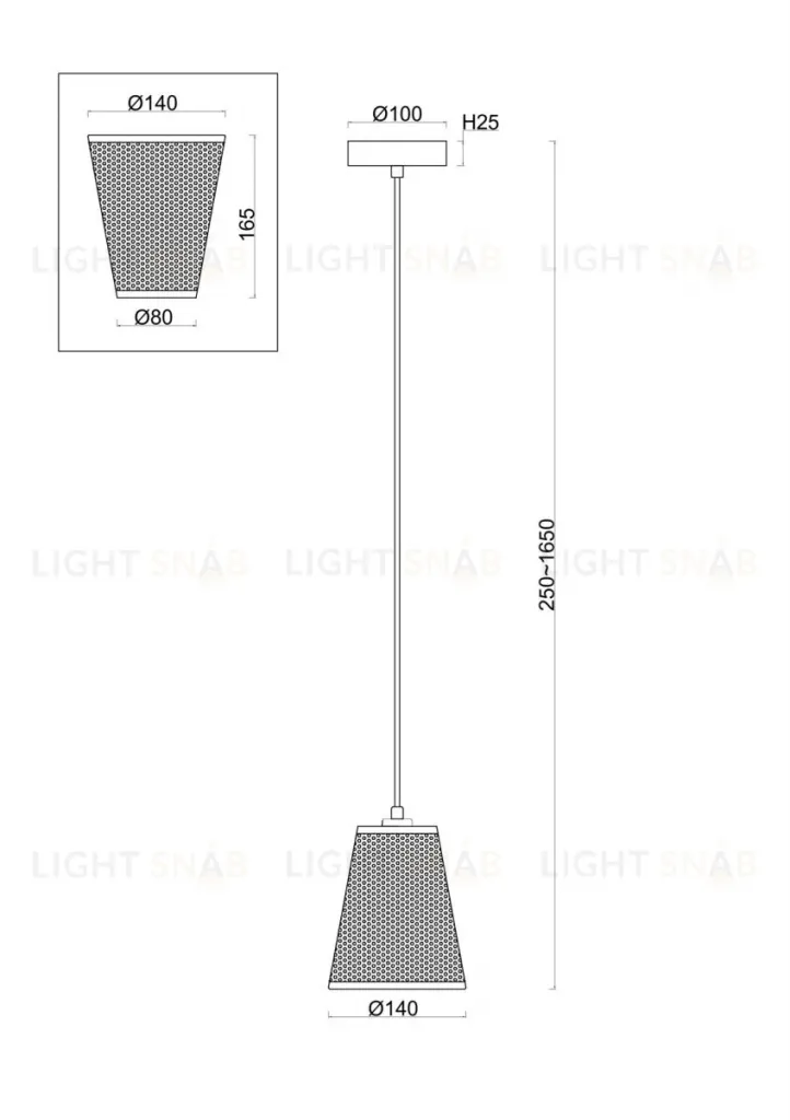 Подвесной светильник Freya Terra FR5260PL-01BS FR5260PL-01BS