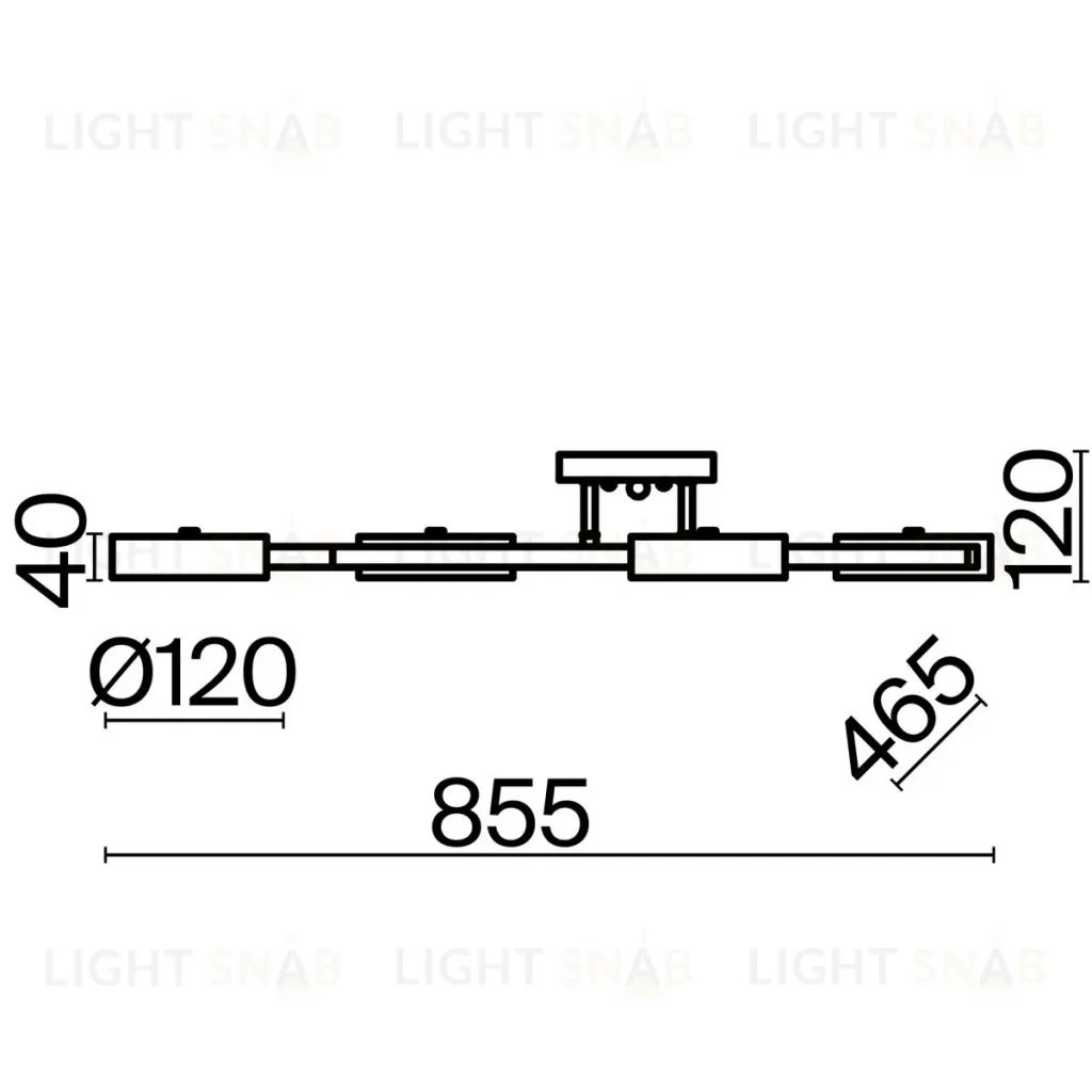 Потолочный светильник Freya Tibo FR6048CL-L10GB FR6048CL-L10GB