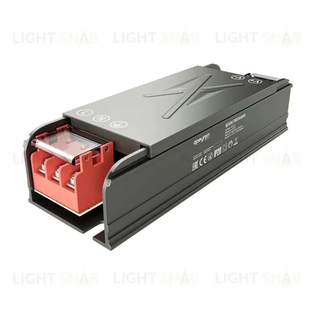 Блок питания Apeyron 12В 25Вт 186-264В 208А IP20 03-251 03-251