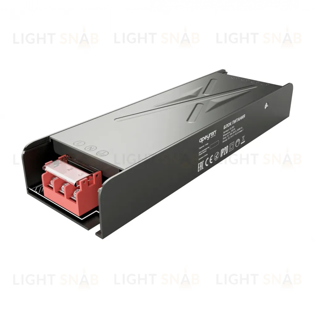 Блок питания Apeyron 24В 250Вт 186-264В 104А IP20 03-263 03-263