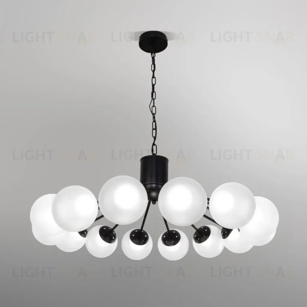 Потолочная люстра Eurosvet Vinter 201057 LED черный a072623 201057 LED черный