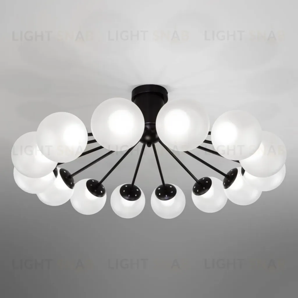 Потолочная люстра Eurosvet Vinter 201057 LED черный a072623 201057 LED черный