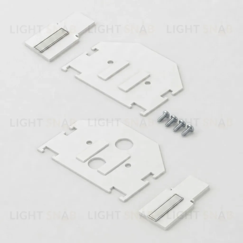 Комплект заглушек для шинопровода в натяжной потолок Elektrostandard Slim Magnetic 85233/00 4690389220449 a072622 4690389220449