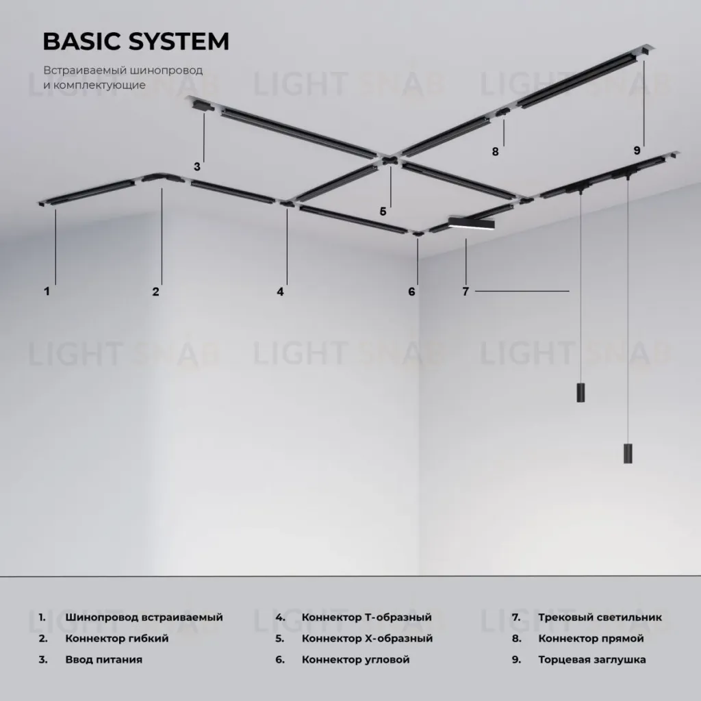 Трековый однофазный светильник Elektrostandard Basic System 85900/01 4690389220470 a072218 4690389220470