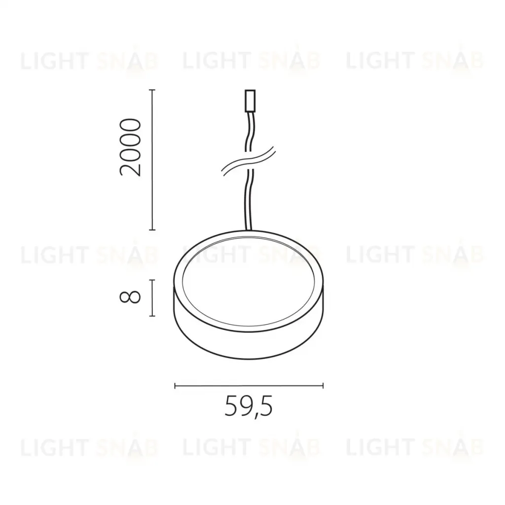 Комплект со светильником Lightstar Mobiled 12V 13W 750LM 036240-5 (036240-5+412036+036010) 036240-5