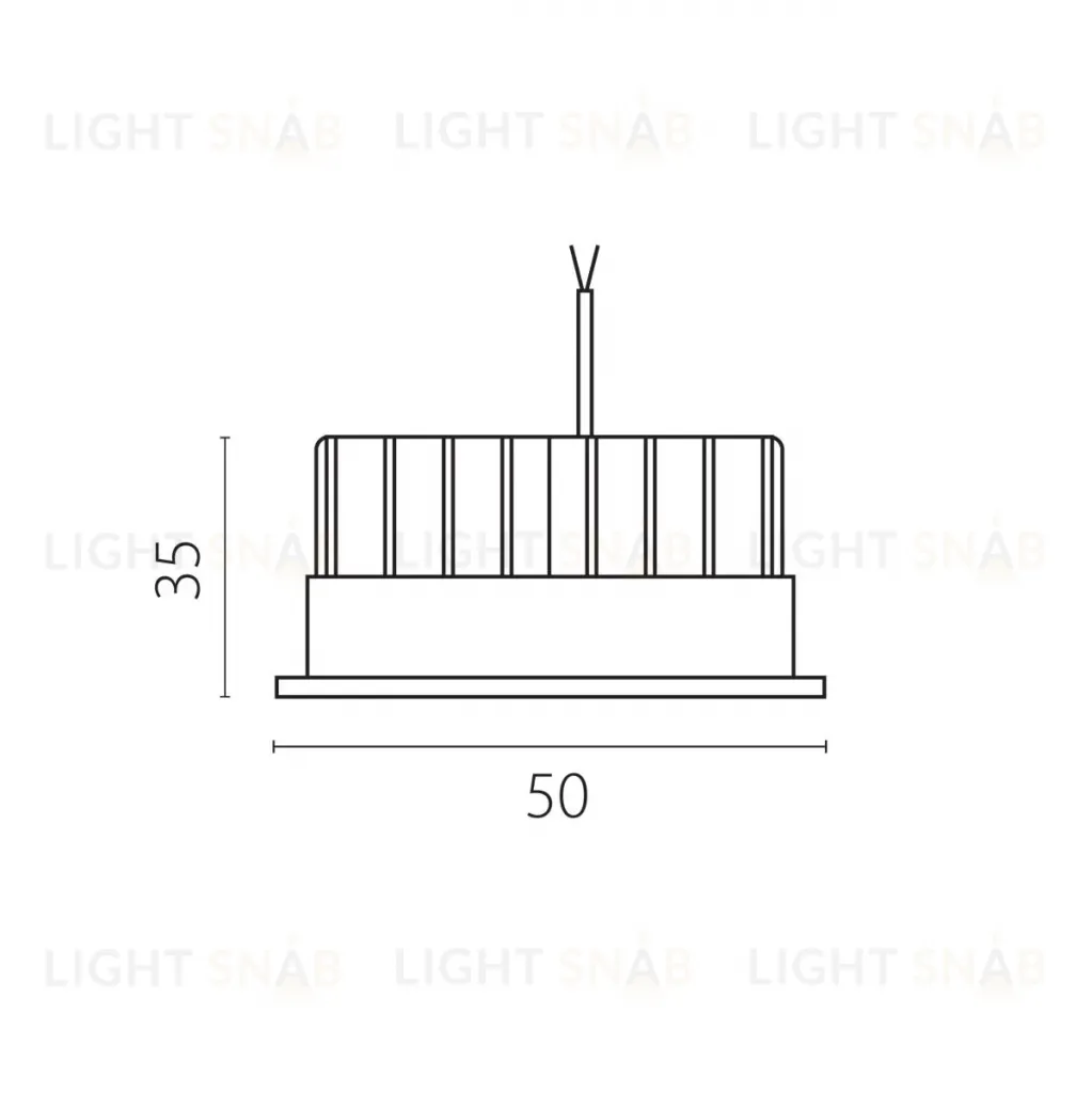 Светодиодный модуль Lightstar 9W 850LM 60G 4000K 941294-XS 941294-XS
