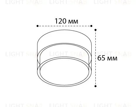 Потолочный светильник Italline IT06-6043 white 3000K IT06-6043 white 3000K
