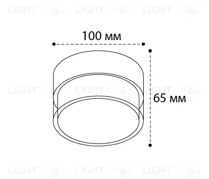 Потолочный светильник Italline IT06-6042 white 3000K IT06-6042 white 3000K