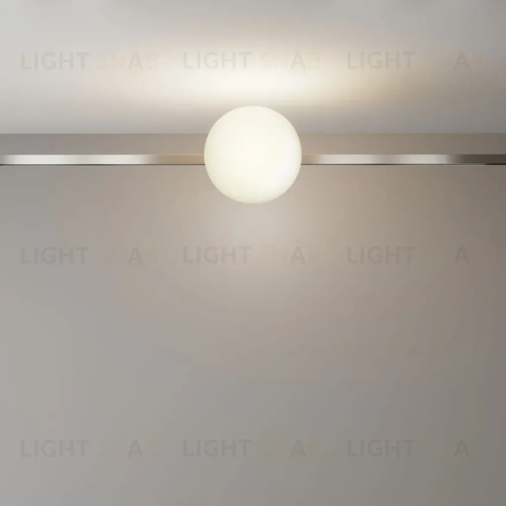 Трековый магнитный светильник Maytoni Technical Luna TR229-1-8W3K-PT TR229-1-8W3K-PT