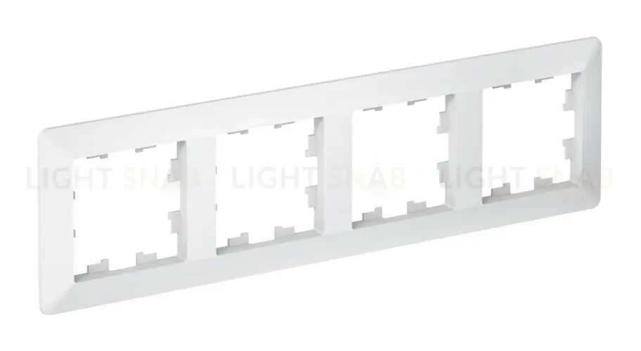 Рамка 4-ая Systeme Electric AtlasDesign Air Лотос/дымчатый белый ATN221304 ATN221304