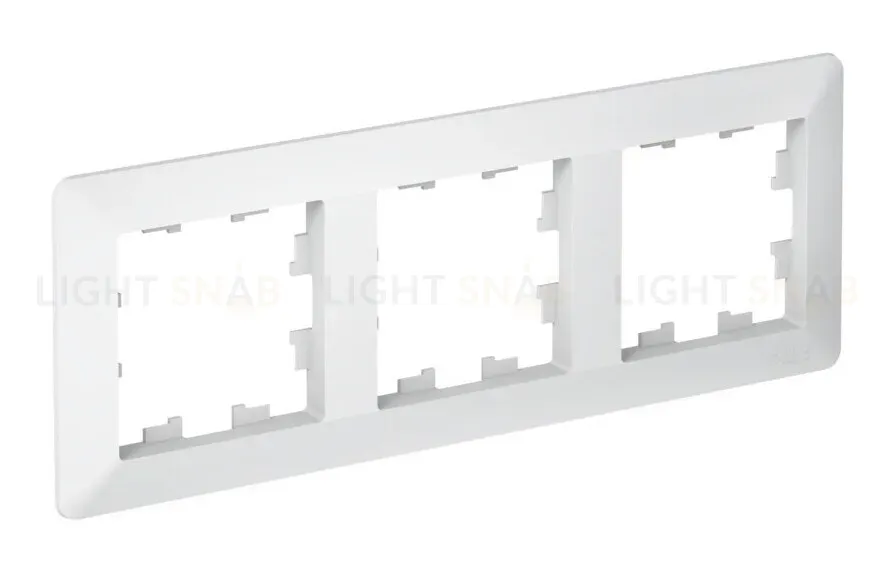 Рамка 3-ая Systeme Electric AtlasDesign Air Лотос/дымчатый белый ATN221303 ATN221303