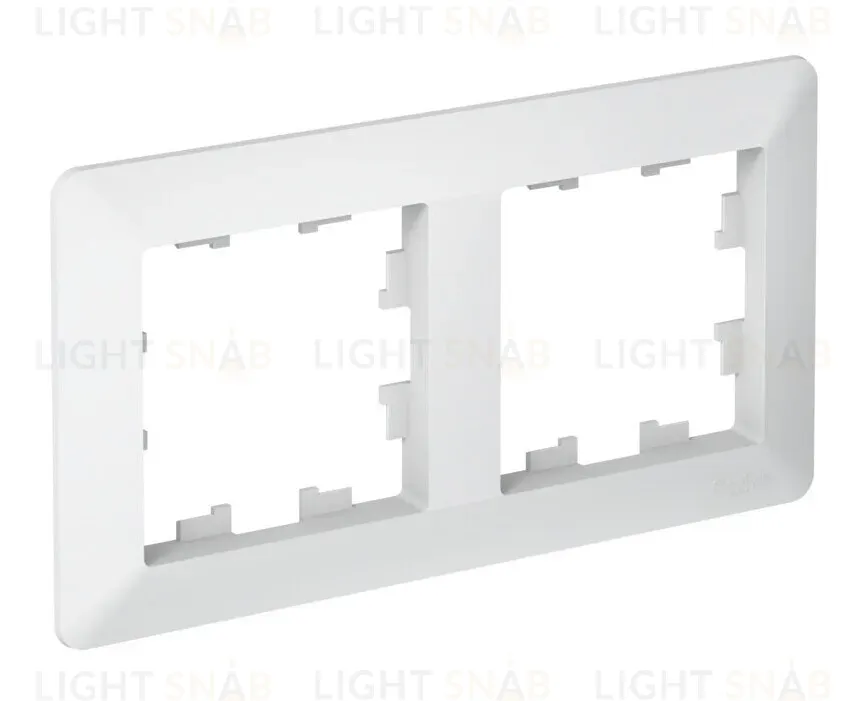 Рамка 2-ая Systeme Electric AtlasDesign Air Лотос/дымчатый белый ATN221302 ATN221302